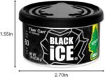 LITTLE TREES Car Air Freshener | Fiber Can Provides Long Lasting Scent for Auto or Home | Recycled Fiber | Black Ice, 4 Air Fresheners - Image 4