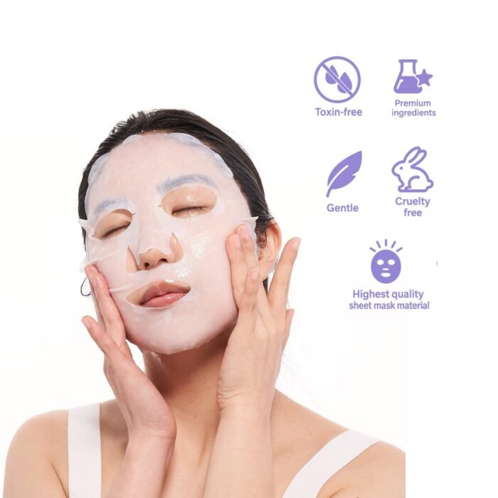 FACETORY K Beauty Face Mask Skin Care - EVERYDAY 8 COLLECTION Sheet Mask Set | Natural Premium Korean Face Mask For All Skin Types - No Sulfates No Parabens (8 pc) - Image 5
