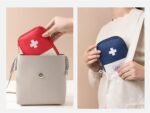 4 Pcs Travel First Aid Pouch,Empty Mini First Aid Pouch, Portable Outdoor First Aid Medical Rescue Bag Multi-Function Emergency Medicine Storage Organizer Bag Health and Household Supplies (Small) - Image 5