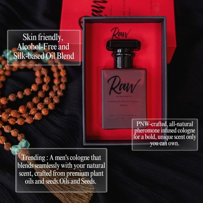 Raw by RawChemistry A Pheromone Infused Cologne - A Cologne with Pheromones for Men 1 oz. - Image 3