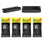 LITTLE TREES Car Air Freshener | Vent Wrap Provides Long Lasting Scent, Invisibly Fresh | Black Ice, 16 Air Fresheners - Image 2