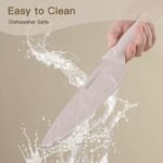 Astercook Knife Set, 13 Pieces Kitchen Knives Set with Healthy Anti-Rust Coating, Dishwasher Safe, Stainless Steel Chef Knife Sets with 6 Blade Guards, Perfect Holiday Gifts for Kitchen - Image 6