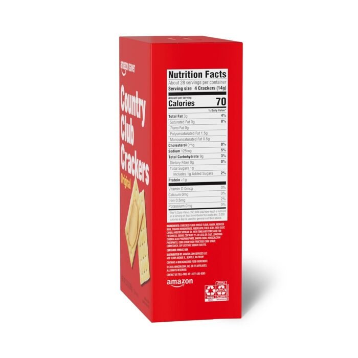 Amazon Saver, Original Country Club Crackers, 13.7 Oz (Previously Happy Belly, Packaging May Vary) - Image 2