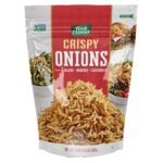 Fresh Gourmet Crispy Onions | 24 Ounce | Low Carb | Crunchy Snack and Salad Topper