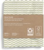 Amazon Aware All Purpose Cleaning Cloth, 8 Count, Pack of 1 Green, 13 x 15 Inch - Image 3