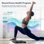 Posture Scale for Body Weight, Digital Bathroom Smart Scale, 13 Body Composition Analyzer Sync Weight Scale BMI Health Monitor Sync Apps 400lbs - Black - Image 3