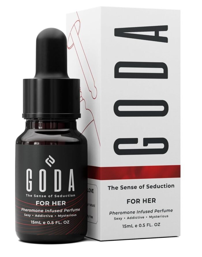 GODA Pheromones Perfume for Women – The Original – Long-Lasting Women's Fragrances with Jasmine and Rose, Vegan & Cruelty-Free – 15ml/0.50 fl. oz - Image 1
