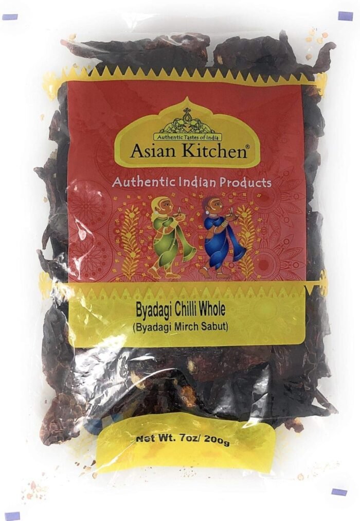 Asian Kitchen (By Rani Brand) Byadagi Chilli Whole, Indian Chilli 7oz (200g) ~ All Natural | Vegan | Gluten Friendly | NON-GMO | Indian Origin - Image 1