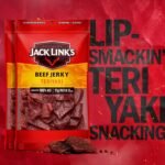 Jack Link's Beef Jerky, Teriyaki, Large Jerky Bags - Flavorful Meat Snacks, Ready to Eat Protein Snacks with 11g of Protein per Serving, Made with 100% Beef - 9 Oz. (Pack of 2) - Image 5