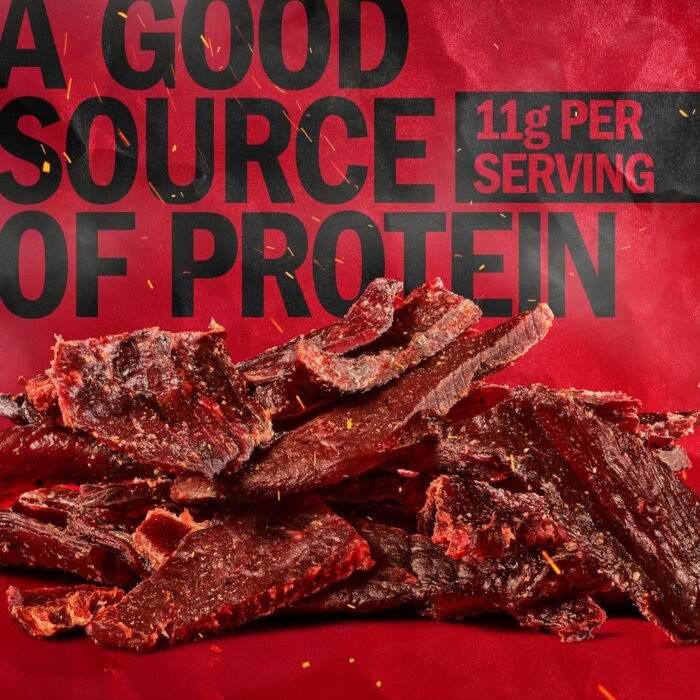 Jack Link's Beef Jerky, Teriyaki, Large Jerky Bags - Flavorful Meat Snacks, Ready to Eat Protein Snacks with 11g of Protein per Serving, Made with 100% Beef - 9 Oz. (Pack of 2) - Image 4